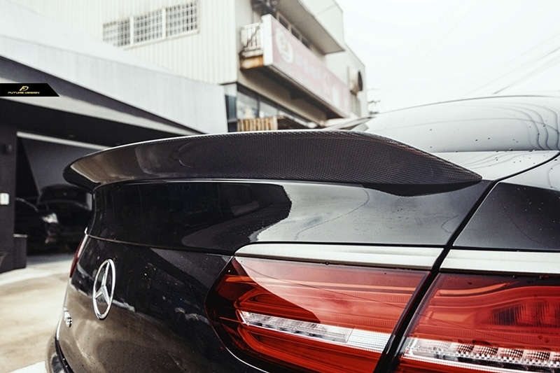 C253 GLC Coupe - 63 style Carbon Trunk Spoiler_007